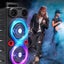 NNETM Wireless Party Speaker with RGB Bass Sound Carousel 4