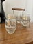 Vintage gold gilded glasses in metal stand. Carousel 3