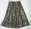 EB & IVE *100% Rayon / Viscose Olive Khaki Tiered Midi Skirt W Pockets* L/14 Carousel 1