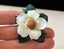 Vintage Adderley Fine Bone China FLOWER Brooch, Hand-Finished, Made in England Carousel 6