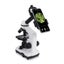 5P0079S Telescope & Microscope Connected To Mobile Phone Camera Stand Carousel 6