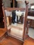 An Antique Solid Cedar Dressing Table With Original Swing Mirror Carousel 9