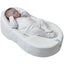 Cocoonababy Red Castle Newborn Baby Ergonomic Sleeping Aid Mattress Nest | White Carousel 1