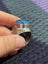 Vintage Zuni Style Sterling Silver Inlay Ring – Coral, Opal & Onyx Mosaic Carousel 5