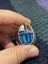 Vintage Zuni Style Sterling Silver Inlay Ring – Coral, Opal & Onyx Mosaic Carousel 7