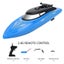 RC Boat, Long lasting fast Remote Boat, Rechargeable, Blue Carousel 6