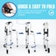 Medical Walker Mobility Walking Frame Rolling Wheels Carousel 8