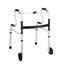 Medical Walker Mobility Walking Frame Rolling Wheels Carousel 11