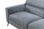 Frankfurt Sectional Fabric Sofa (Grey) - Chaise Facing Right Carousel 5
