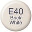 Copic Ink Bottle (New) E40 Brick White Carousel 2