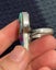 Vintage Native American Zuni Style Sterling Silver Cactus Inlay Ring Carousel 7