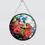 NZ Bird Glass Hanging Discs Carousel 2