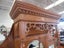 Victorian Teak & Marble Hutch Dresser Carousel 8