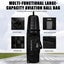 PGM Golf Travel Bag - Golf Travel Case for Airlines with Hard Shell Carousel 5