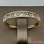 18ct Yellow Gold Round Brilliant & Baguette Cut Diamond Band Ring ~ $3,900! Carousel 1