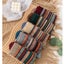 5 Pair Men's Thick Warmth Harajuku Retro Striped Nordic Wool Casual Socks Carousel 8