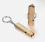 Dual Tube Outdoor Survival Whistle Aluminum Alloy High Frequency Rescue Whistle Carousel 1