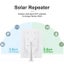 200m Dual Band Wireless Solar WiFi Extender Repeater Router Range Signal Booster Carousel 8