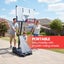 DynaSpace Heavy Duty 150-305cm Outdoor Basketball Hoop Carousel 4