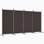 NNETM 4-Panel Room Divider Screen - Adjustable & Foldable Partition Carousel 3