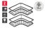 Adhesive Corner Shower Caddy (2 Pack) Carousel 1