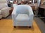 Fabric Blue Armchair Carousel 3