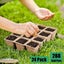 Peat Pots Seed Starter planter box Tray *Over Stocked* Carousel 8