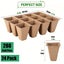 Peat Pots Seed Starter planter box Tray *Over Stocked* Carousel 10