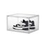 Sherwood Home Kicks Side Display Stackable Shoe Storage Box Clear 36X28X22Cm Carousel 1
