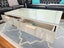 Coffee Table 2 Drawer 1.2m Temperd Glass Top Carousel 7
