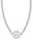 Karen Walker Mini Peace Necklace Silver F25 Carousel 1