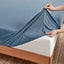 Dreamaker Jersey Luxe 100% Cotton Combo Fitted Sheet Set Denim King Single Bed Carousel 4