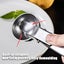 Heavy Duty Stainless Steel Ice Cream Scoop, Silver Premium Kitchen Tool for S Carousel 5
