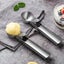 Heavy Duty Stainless Steel Ice Cream Scoop, Silver Premium Kitchen Tool for S Carousel 6