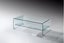 MURANO L110 Bent Glass Coffee Table with Shelf Carousel 1