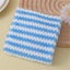 5 Pack Kitchen Cloth Dish Towels, Premium Dishcloths, Super Absorbent Coral V Carousel 6