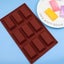 9-Link Chocolate Small Rectangular Molds - Multifunctional Cake Baking Molds, Carousel 1