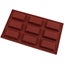 9-Link Chocolate Small Rectangular Molds - Multifunctional Cake Baking Molds, Carousel 2