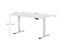 Height Adjustable Desk White Carousel 3