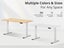 Height Adjustable Desk White Carousel 4