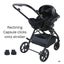 Crown Y Luxury Travel System - Reversible Stroller + Reclining i-Size Capsule... Carousel 2
