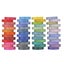 60 Color Washi Tape Set, Japanese Paper Tape for Crafting, Basic Solid Color Carousel 1