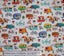 Quilting Patchwork Cotton Sewing Fabric Getaway Caravan 50x55cm FQ Carousel 1