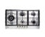 Midea 90cm stainless steel gas hob 90G50ME005-SFL Carousel 1
