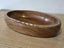 Vintage Solomon Islands Carved Oval Wooden Bowl Tribal Art with Shell Inlay Carousel 10