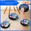 USB Rechargeable Floating Hover Soccer Ball Toy with Colorful LED Lights Carousel 7
