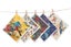 6Pcs Dishcloths for Kitchen Super Absorbent Reusable Towels Biodegradable-Bird Carousel 7