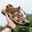 Summer Leather Mens Sandals Outdoor Water Shoes Carousel 4