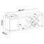Sao Luis TV Stand Bar - Pine/ Off White Carousel 13