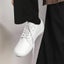 Unisex Minimalist Leather Sneakers For Wide Feet Carousel 5